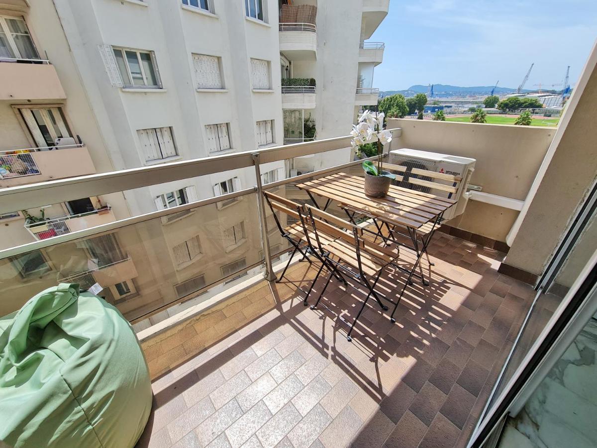 Gregbnb - T2 Pleine Ville - Climatise - Balcon - 1 تولون المظهر الخارجي الصورة